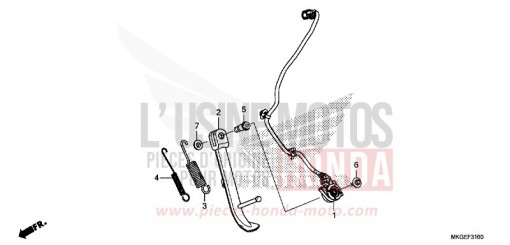 SIDE STAND CMX500AP de 2023